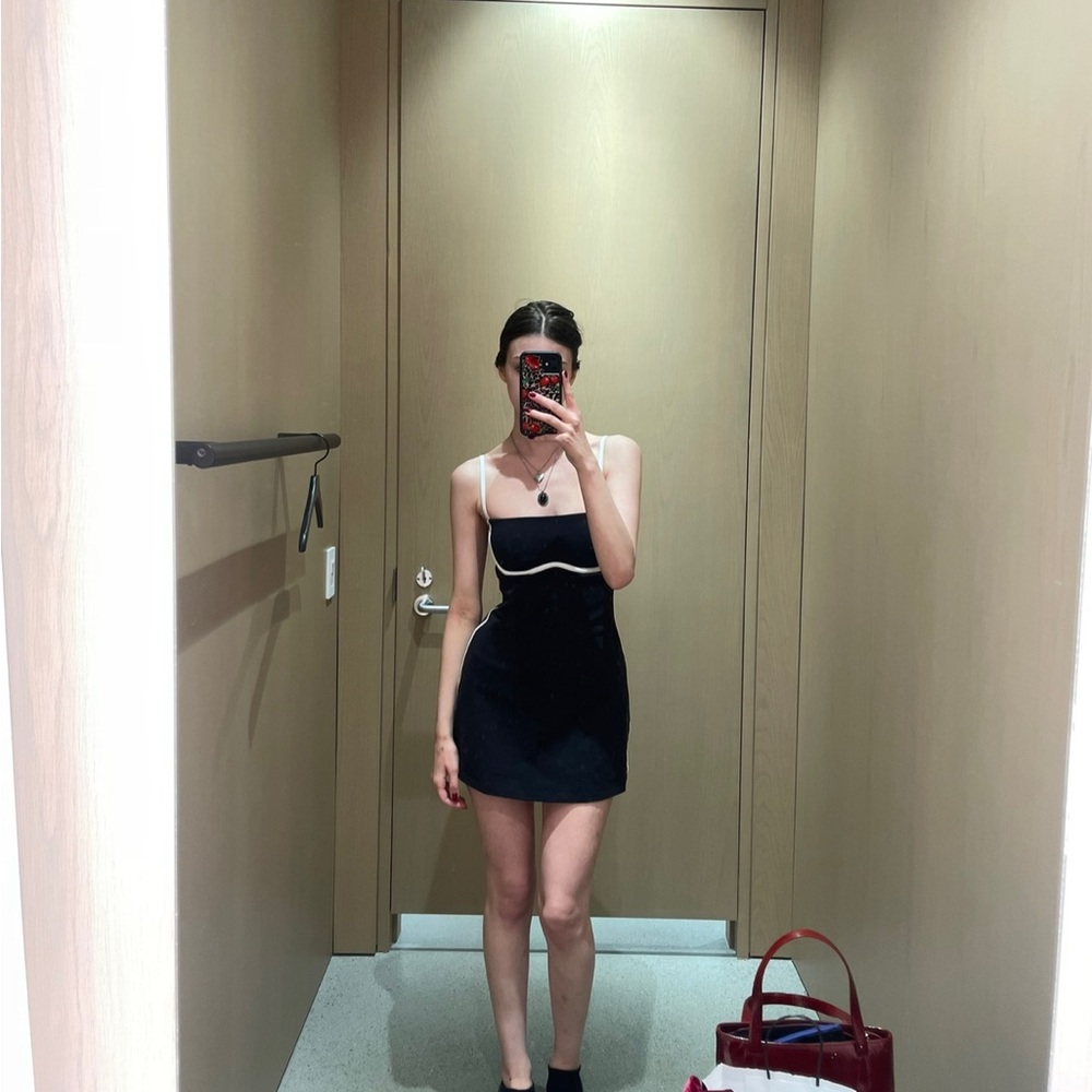 ALO Black Mini Dress